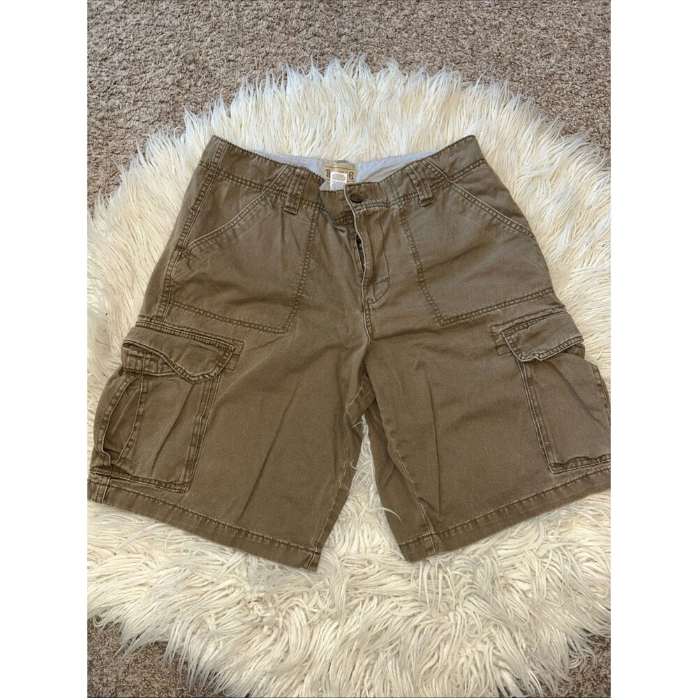 Roebuck & Co Size 34 Men’s Cargo Darker Khaki  Brown Shorts